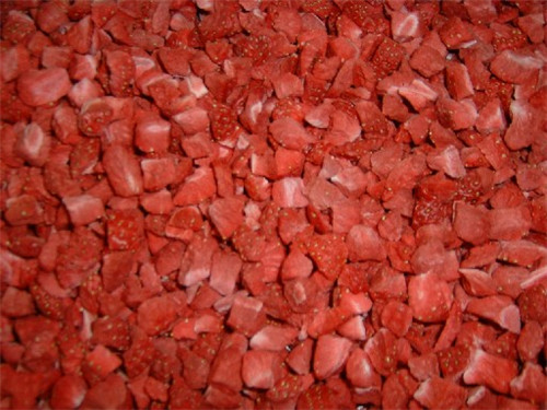 Freeze Dried Strawberry Cubes