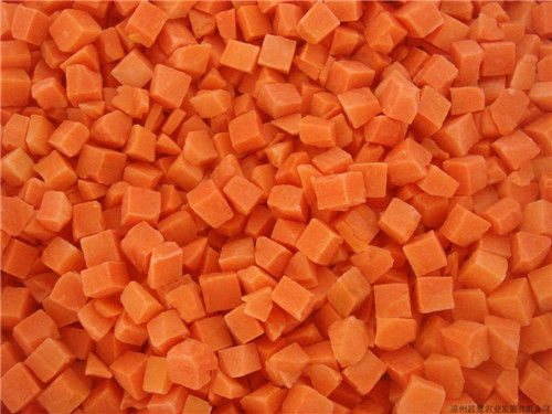 Frozen Carrot Dices