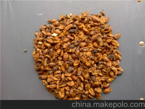 Microwave Dried Silkworm Pupae