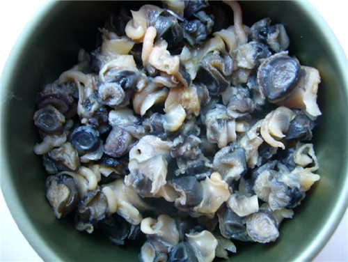 Microwave Dried Snails